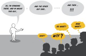 Sharing design research findings is a bit like one of 'those' jokes