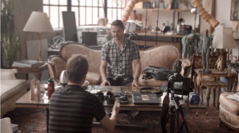 The luxury of a dedicated, discreet videographer, roaming as I interviewed interesting individuals.